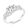 Серебряное кольцо с фианитами (арт. 7501/8699) – изображение 1