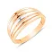 Золотое кольцо без камней (арт. 154376кб) – изображение 1