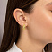 Серьги Francelli из желтого золота (арт. 1091861/15ж) – изображение 3