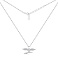 Серебряное колье Сердце с крыльями (арт. 7507/2409) – изображение 3