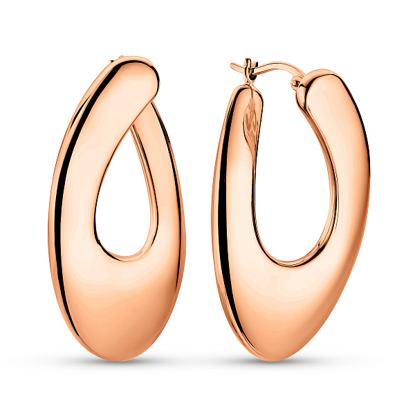 Серьги из красного золота (арт. 110998) – изображение 1