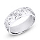Серебряное кольцо с фианитами (арт. 7501/1278р) – изображение 1