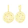 Сережки Francelli з жовтого золота (арт. С111107040ж) – зображення 1