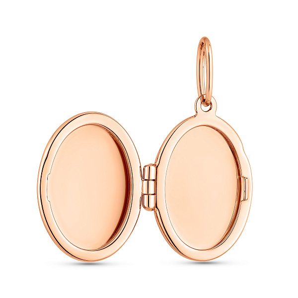 Золотий кулон для фотографії (арт. 424998) – зображення 5