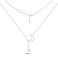 Серебряное колье без камней (арт. 7507/2538) – изображение 3