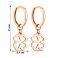 Серьги-подвески из красного золота (арт. 110014) – изображение 4