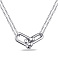 Серебряное колье Trendy Style без камней (арт. 7507/1589) – изображение 1