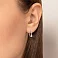 Серьги из белого золота с бриллиантами (арт. С011778010б) – изображение 3