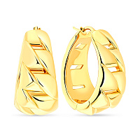 Сережки Francelli з жовтого золота (арт. е108245/30ж)