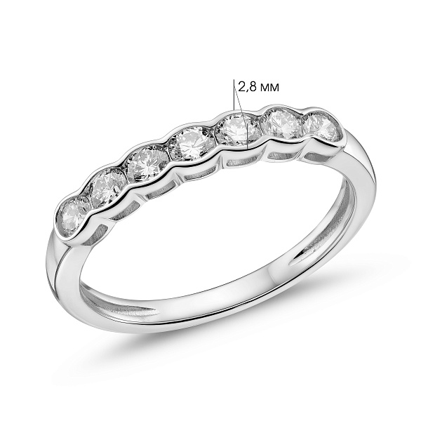 Золота каблучка з діамантами (арт. 1192277202) – зображення 3