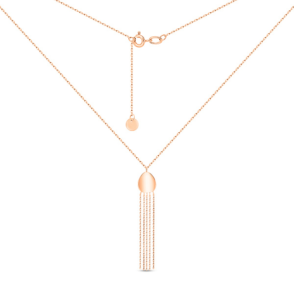 Колье из красного золота (арт. 361384) – изображение 2