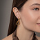 Сережки з жовтого золота Francelli (арт. е1091744/40ж) – зображення 3
