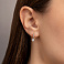 Серьги из красного золота с бриллиантами (арт. С011728010) – изображение 2
