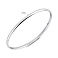 Серебряный жесткий браслет (арт. 7509/2742/3) – изображение 2