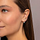 Сережки золотые с бриллиантами (арт. С011114040) – изображение 5
