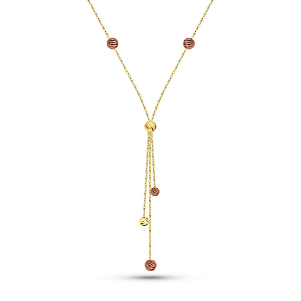 Золотое колье Francelli (арт. 352586жкр) – изображение 1