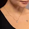Золотое колье с подвеской (арт. 352654жб) – изображение 3