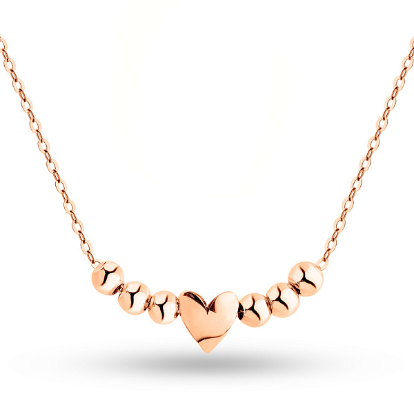 Колье из красного золота Сердце (арт. 352572) – изображение 1